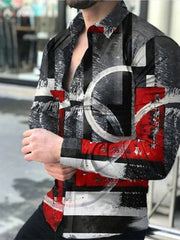 Load image into Gallery viewer, Turn-down Collar Long Sleeve Shirt
