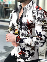 Load image into Gallery viewer, Turn-down Collar Long Sleeve Shirt
