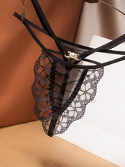 Load image into Gallery viewer, Lace Transparent G-string
