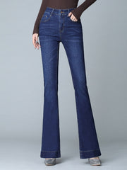 Load image into Gallery viewer, Flared Legs Jeans Pants
