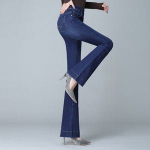 Flared Legs Jeans Pants