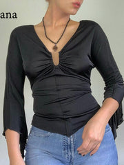 Load image into Gallery viewer, Flared Sleeve Top
