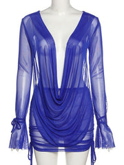 Load image into Gallery viewer, Sheer Top &amp; Skirt
