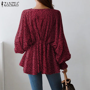 Long Sleeve Ruffle Blouse