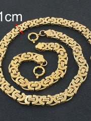 Load image into Gallery viewer, Stainless Steel Necklace &amp; Bracelet
