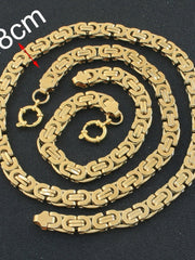 Load image into Gallery viewer, Stainless Steel Necklace &amp; Bracelet
