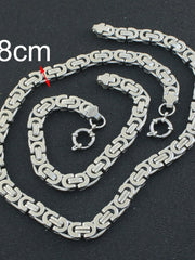 Load image into Gallery viewer, Stainless Steel Necklace &amp; Bracelet
