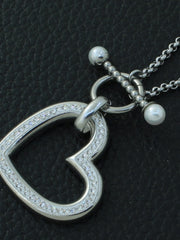 Load image into Gallery viewer, Stainless Steel Heart Pendant Necklace
