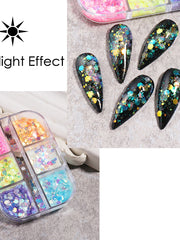 Load image into Gallery viewer, Luminous Nail Glitter
