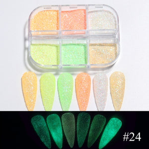 Luminous Nail Glitter