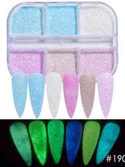 Load image into Gallery viewer, Luminous Nail Glitter
