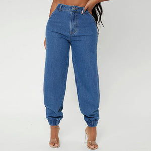 Side Leg Split Jeans