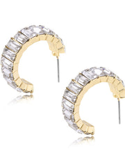 Load image into Gallery viewer, Multi-Color Crystal Earrings
