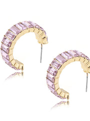 Load image into Gallery viewer, Multi-Color Crystal Earrings
