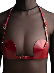 Load image into Gallery viewer, Faux Leather  Bras &amp; Panties
