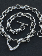 Load image into Gallery viewer, Stainless Steel Heart Necklace
