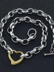 Load image into Gallery viewer, Stainless Steel Heart Necklace
