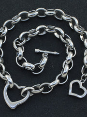 Load image into Gallery viewer, Stainless Steel Heart Necklace
