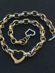 Load image into Gallery viewer, Stainless Steel Heart Necklace
