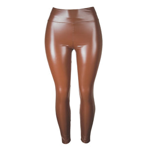 Faux Leather Pants