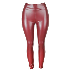 Faux Leather Pants