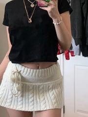 Load image into Gallery viewer, Knitted Mini Skirt
