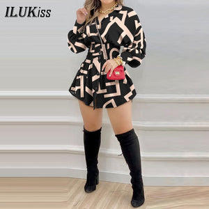 Long Sleeve Mini Dress