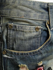 Load image into Gallery viewer, Embroidered Men&#39;s Jeans
