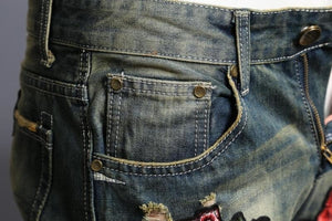 Embroidered Men's Jeans