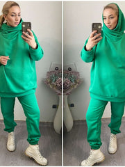 Load image into Gallery viewer, Long Sleeve Hoodie &amp; Jogger Pants
