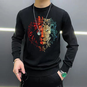 Rhinestone Long Sleeve T-Shirt