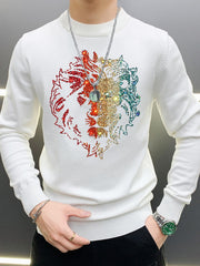Load image into Gallery viewer, Rhinestone Long Sleeve T-Shirt
