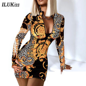 Long Sleeve Bodycon Dress