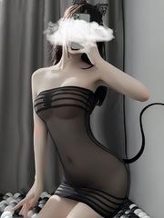 Load image into Gallery viewer, Sheer Nylon Dress
