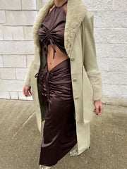 Load image into Gallery viewer, Drawstring Ruched Halter  Dresses
