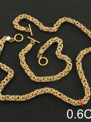 Load image into Gallery viewer, Stainless Steel Necklace &amp; Bracelet
