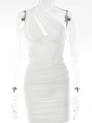 Load image into Gallery viewer, One Off-Shoulder Dress
