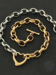 Load image into Gallery viewer, Stainless Steel Heart Necklace
