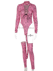 Load image into Gallery viewer, Two-Piece Bodysuit Set
