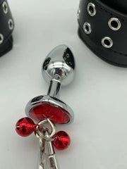 Load image into Gallery viewer, Handcuffs with Butt plug
