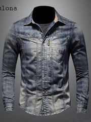Load image into Gallery viewer, Long Sleeve Denim Jacket
