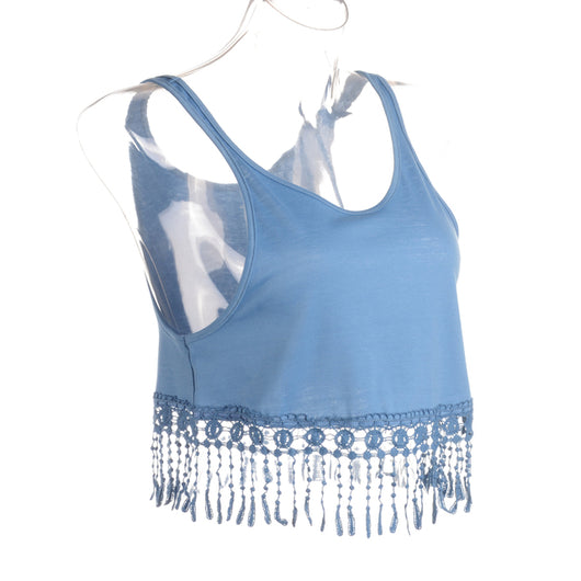 Tassel Crop Top