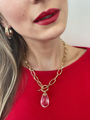 Load image into Gallery viewer, Water Drop Pendant Necklace
