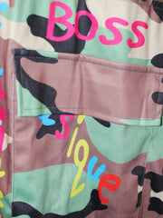 Load image into Gallery viewer, Long Sleeve Camouflage Coat
