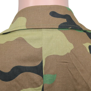 Long Sleeve Camouflage Coat