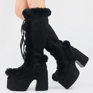 Chunky Heels Boots