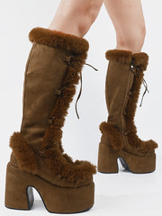 Load image into Gallery viewer, Chunky Heels Boots
