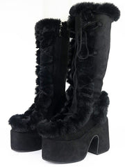 Load image into Gallery viewer, Chunky Heels Boots
