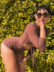 Load image into Gallery viewer, Drawstring Romper
