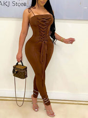 Load image into Gallery viewer, Spaghetti Strap Jumpsuit
